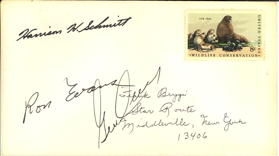 Apollo 17 signed Cover