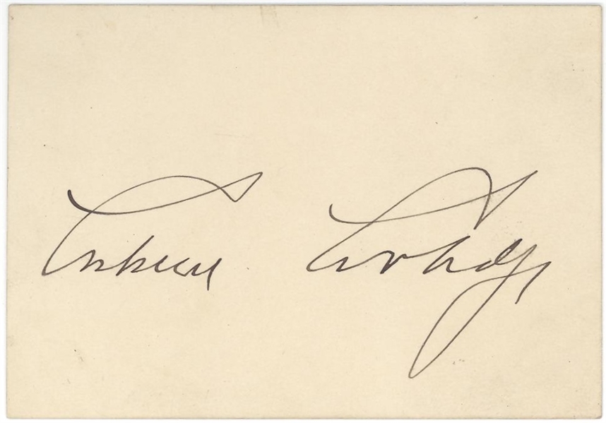 Presidential Signature Collection  (Coolidge, Van Buren, McKinley)