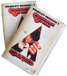 Stanley Kubricks own annotated proof copy to A Clockwork Orange