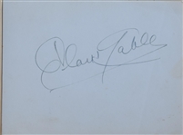 Gone With The Wind Signed by Clark Gable at his character Rhett Butler 