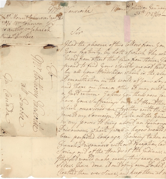 William Johnson ALS Historically Important