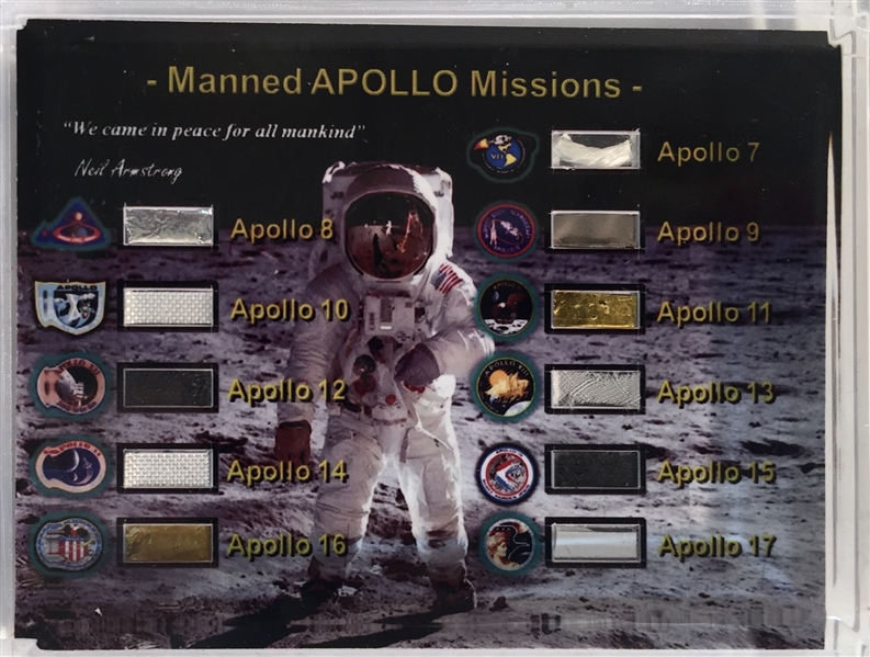 Eleven Apollo Missions 7-17