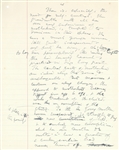 Henry Havelock Ellis Original Manuscript 
