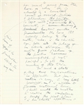Henry Havelock Ellis Original Manuscript 