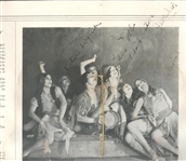 Russian Ballet  Signed Program Mikhail Mordkin 