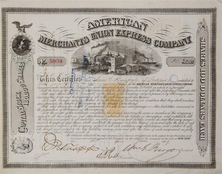 AMERICAN MERCHANTS UNION EXPRESS COMPANY.