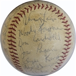 1966 Pittsburgh Pirates Team Signed Baseball - (28 Signatures) With Clemente!