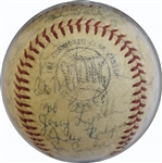 1966 Pittsburgh Pirates Team Signed Baseball - (28 Signatures) With Clemente!