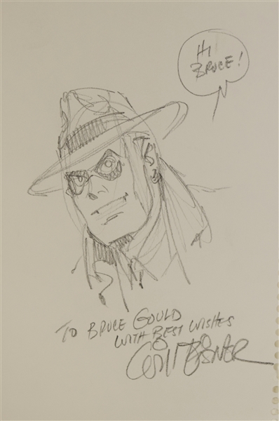 Will Eisner Original Sketch