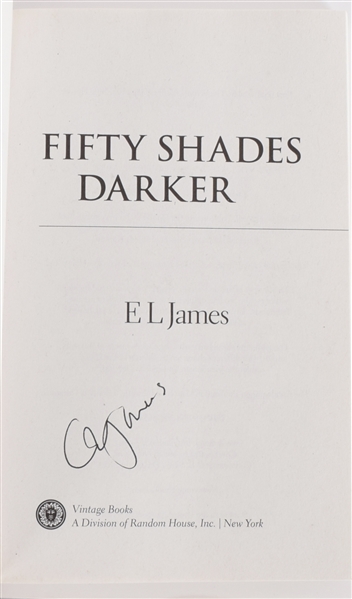  Fifty Shades TRILOGY (All Signed by author)