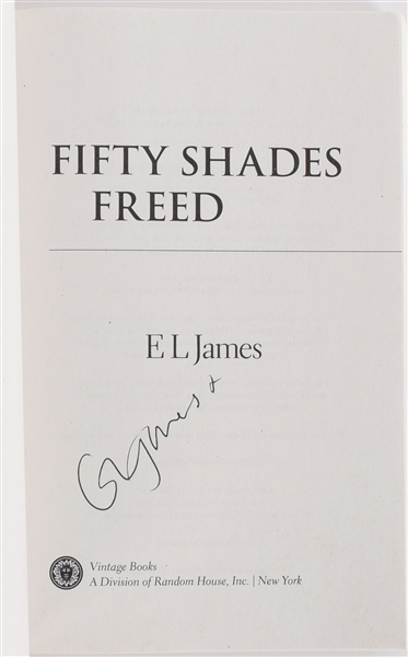  Fifty Shades TRILOGY (All Signed by author)
