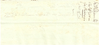 Revolutionary War document for prisoners dated November 1776