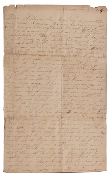 Extremely Rare Mormon Letters 1843-1845