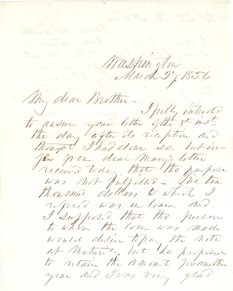 Franklin Pierce ALS as President