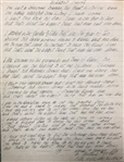 Woody Guthrie Biggest Thing That Man Has Ever Done  original autograph lyrics