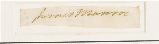 James Monroe Signature