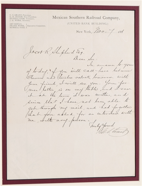 Grant LS On Rail Road Stationary and CDV
