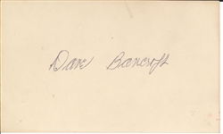 Dave Bancroft 