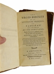 (SABATIER, Antoine.) Les Trois Siecles de la Litterature Franoise