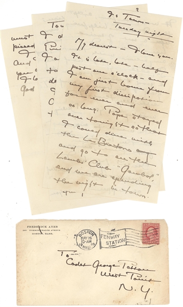 Love Letters to General S. Patton from his  girlfriend and future Wife