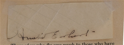 Amelia Earhart Signature in Book The Fun of It