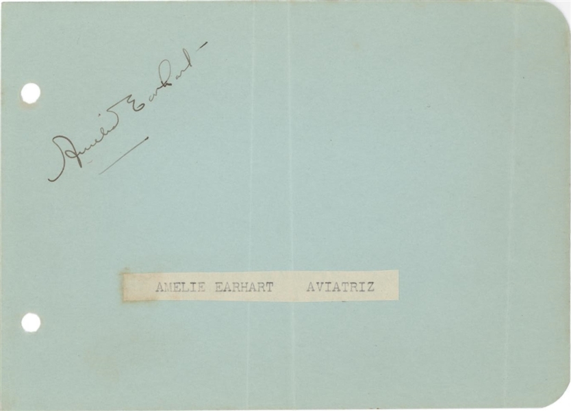 Amelia Earhart