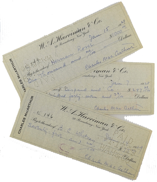 Charles MacArthur & Herman Ross