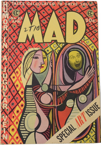 Mad #22  (EC, 1955)  the "special art issue," 