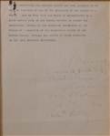 Theodore Roosevelt Important Letter
