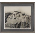 Gutzon Borglum, Fantastic Oversize Signed Photo Of Mount Rushmore