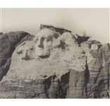 Gutzon Borglum, Fantastic Oversize Signed Photo Of Mount Rushmore