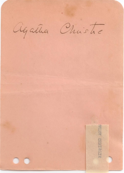 Agatha Christie
