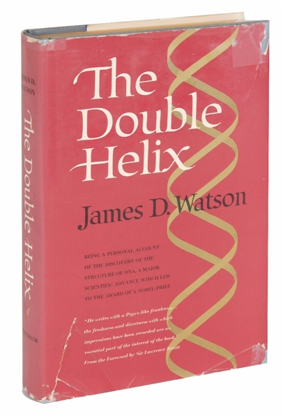 James Watson, Signed "The Double Helix"