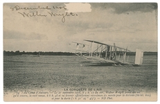 WILBUR WRIGHT AT LE MANS SIGNED, ALSO ORVILLE WRIGHT SIGNED PROGRAM AN CHARLES De LAMBERT SIGNED