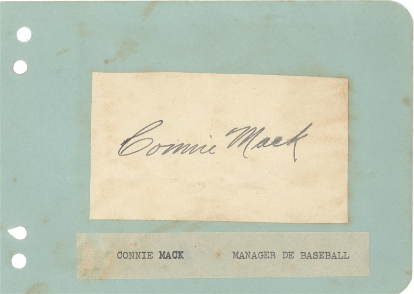 Connie Mack