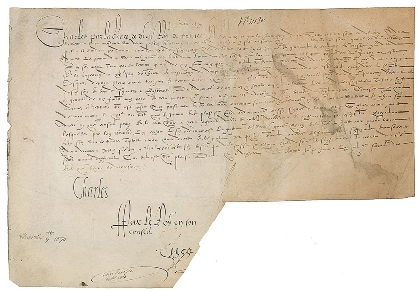 King CHARLES IX