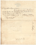 Rare Territory of Florida 1842 Appointment  signed by Governor Call 