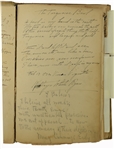 Khalil Gibran Signed Unpublished Quotation! in Autograph Album with Many Other Famous Luminaries