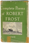 Complete Poems of Robert Frost 1949 Signed 