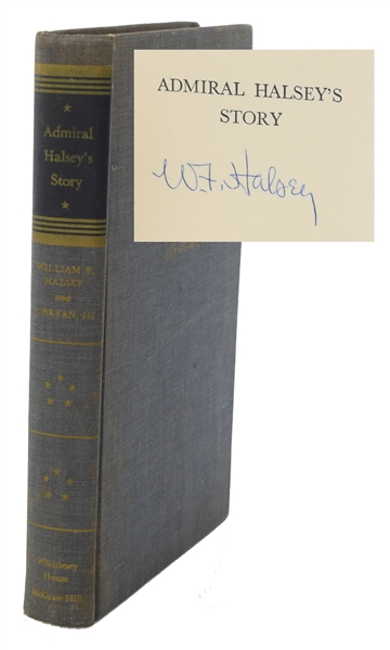 WILLIAM F. HALSEY Signed Book