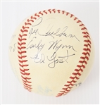 Connie Mack signed baseball