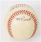 Connie Mack signed baseball
