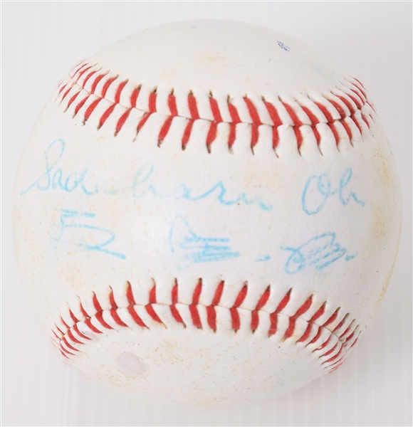 Sadaharu Oh Japan HR King Signed Baseball 