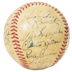 1949 New York Yankees Team Signed Baseball.