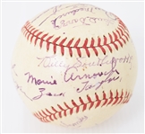 Multi-Signed ONL Baseball  Hornsby, Stengel, Durocher, Gomez and More