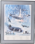 Naval Aviation Signed Lithograph