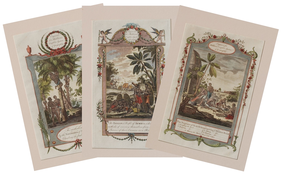 Africa History Engravings 1788