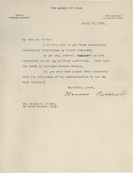 Theodore Roosevelt
