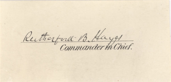 Rutherford B. Hayes