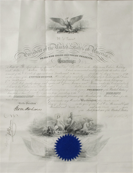 U. S. Grant Naval Appointment